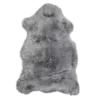 Peau de mouton islandais grise