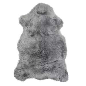 Peau de mouton islandais grise